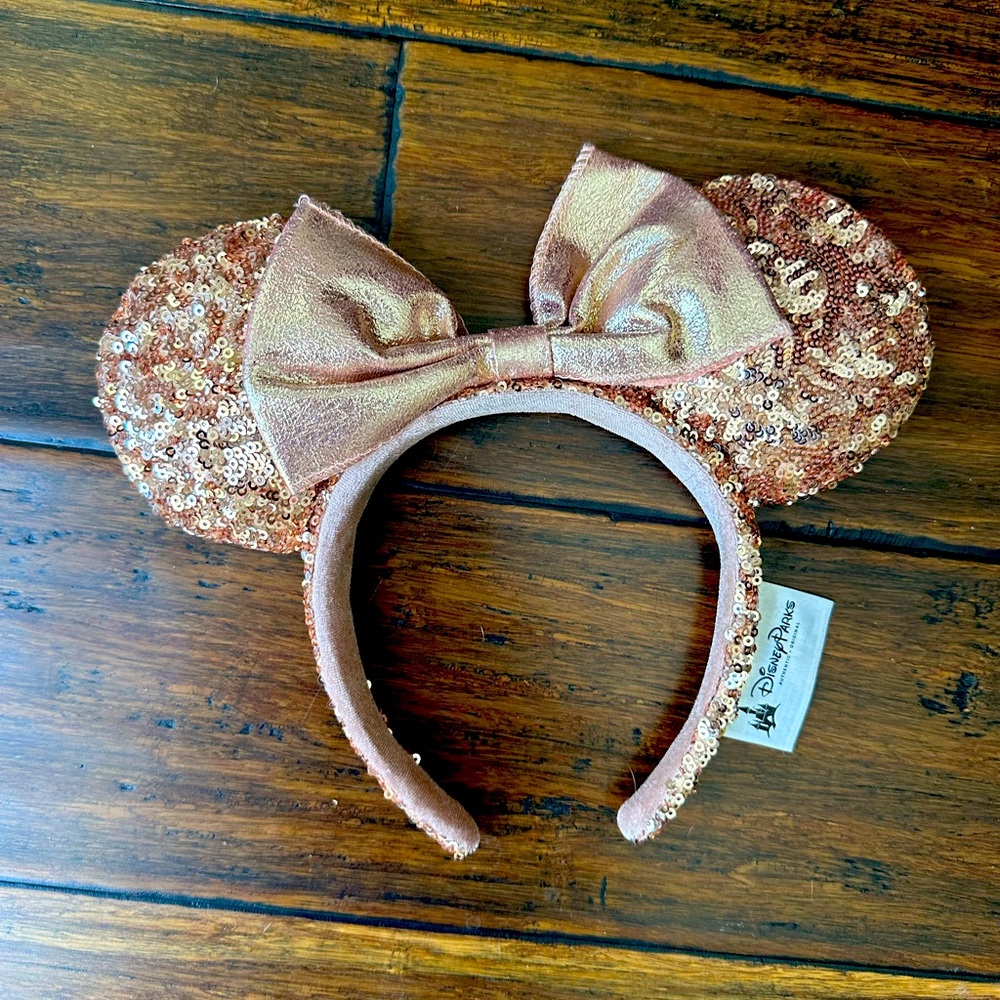 Blush Gold Minnie Ears
